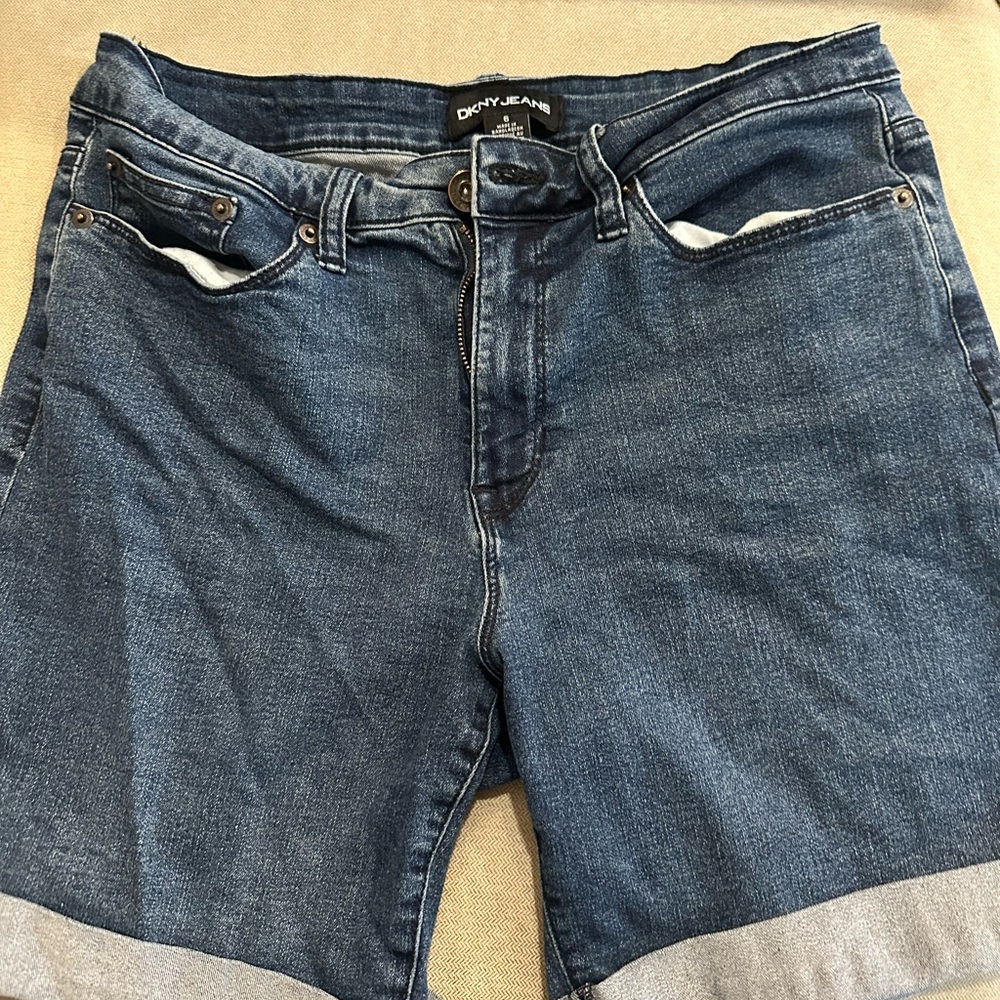 DKNY Blue Denim Shorts